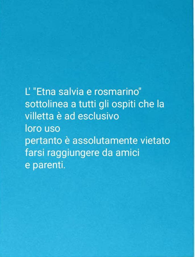 Etna, Salvia E Rosmarino Βίλα Maletto Εξωτερικό φωτογραφία
